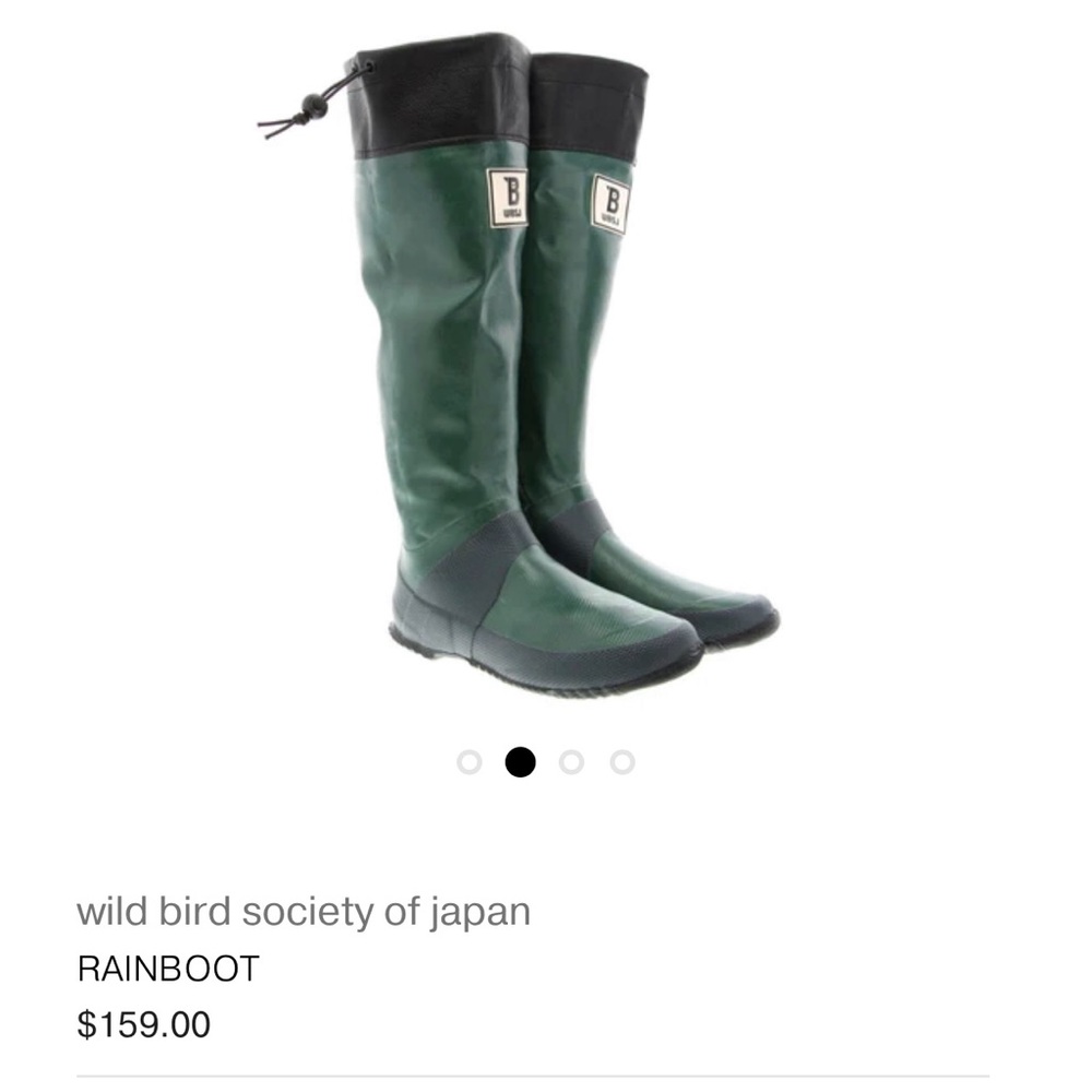 Wild Bird Society Of Japan Waterproof Boots